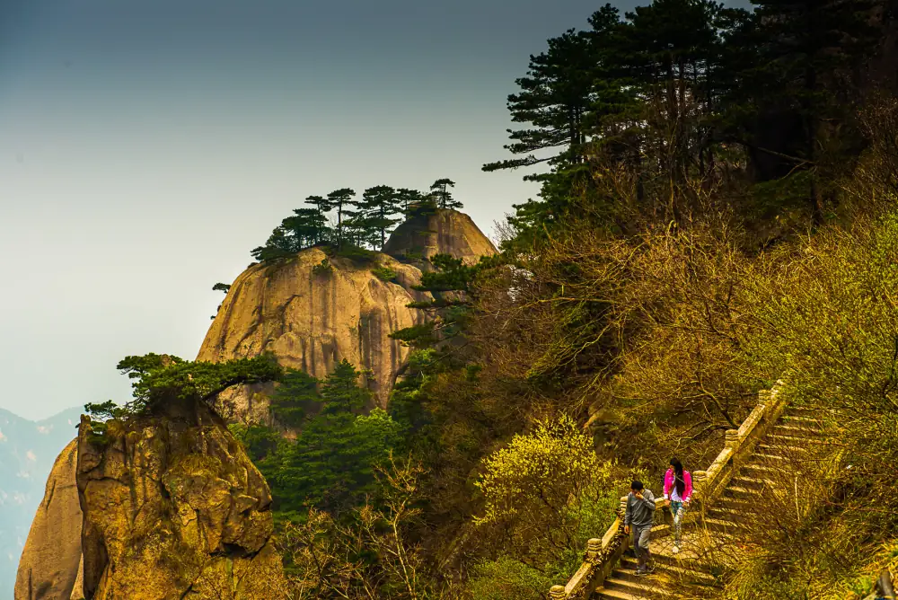 Jiuhua Mountain Scenery, Anhui