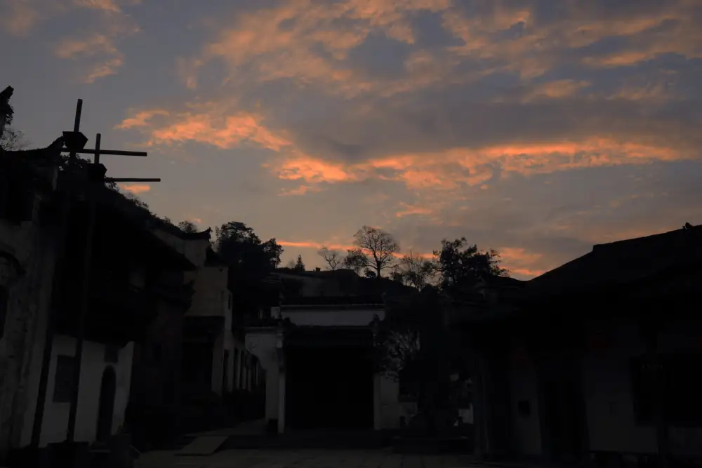 Huangling Ancient Village Luoshaiqiu Scenery, Jiangxi, Wuyuan