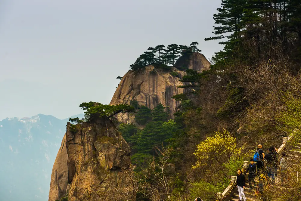 Jiuhua Mountain Scenery, Anhui
