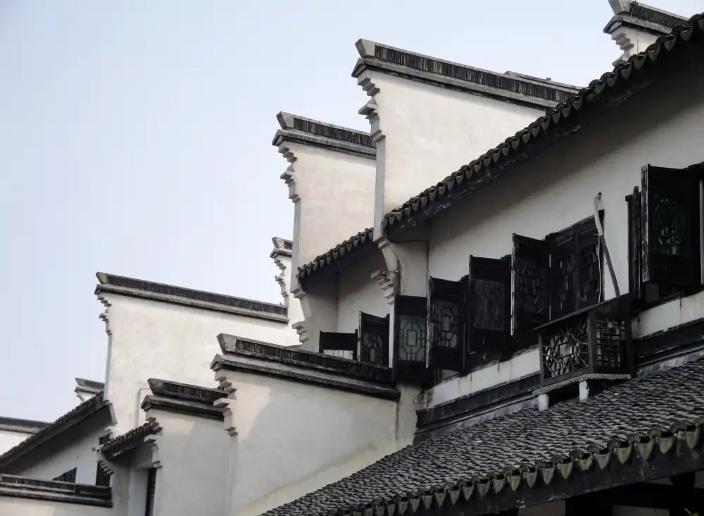 Huangdi Ancient Village Luo Landscape, Shanxi, Anhui
