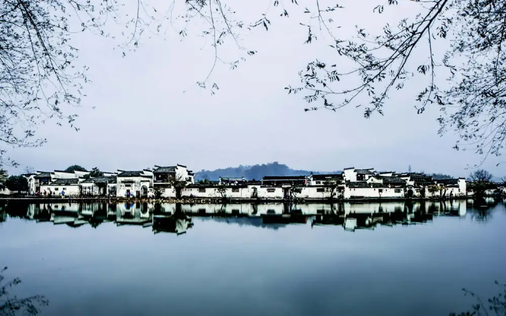 Huizhou Ancient Town Winter, Anhui