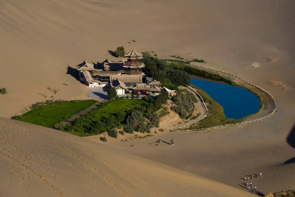 Singing Sand Dunes, Gansu, Dunhuang