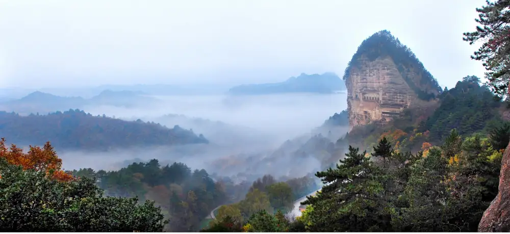 Maijishan Grottoes, Gansu