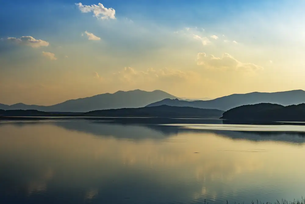 Jinchan Island Scenery, Jilin