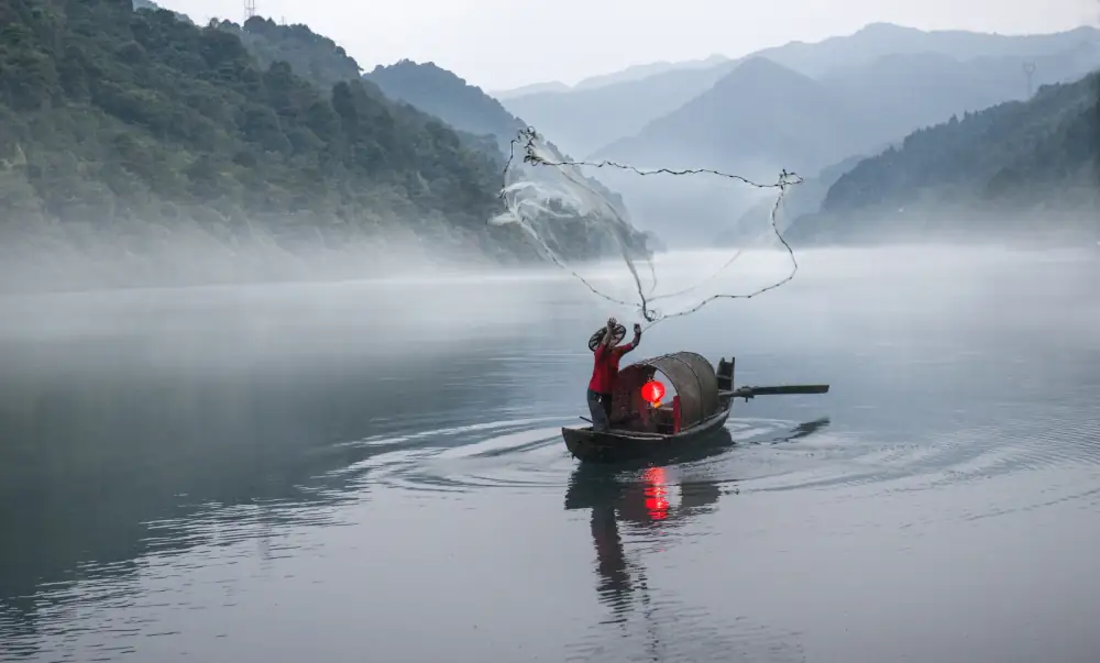 Wumanxiaodong River Scenery