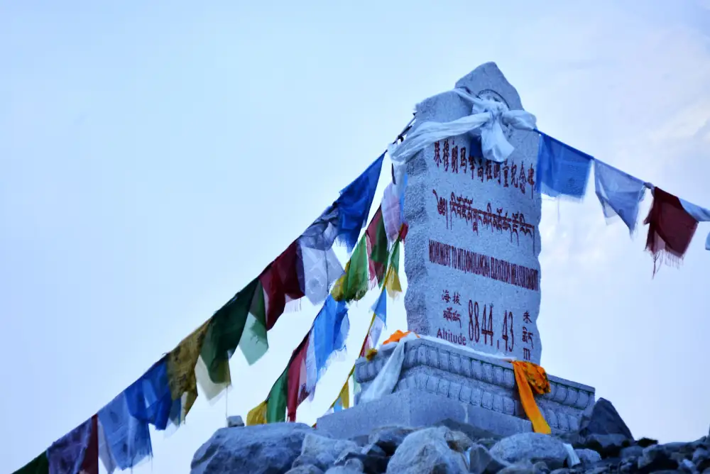 Mount Everest Peak Scenery, Tibet