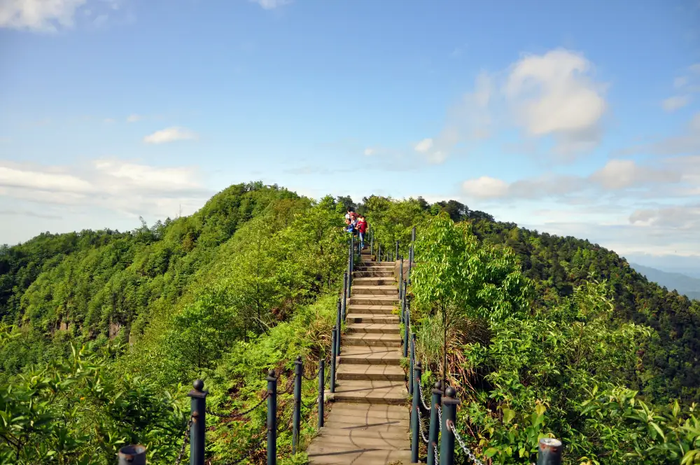 Yongchuancha Mountain Scenery, Chongqing