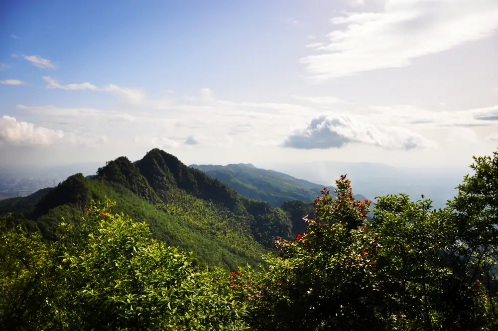 Yongchuancha Mountain Scenery, Chongqing