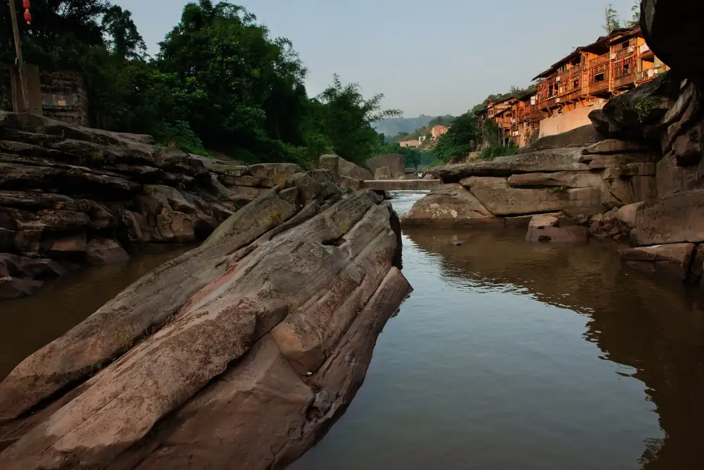 Zhongshan Old Town Scenery, Chongqing