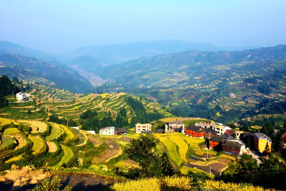 Zhaoxing Dong Village Scenery, Guizhou