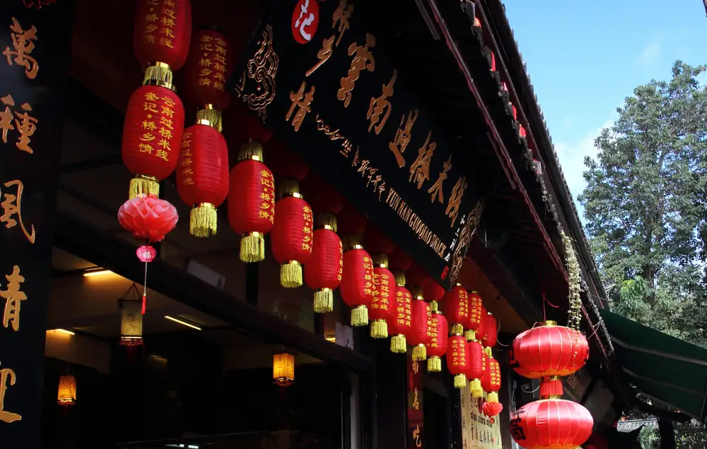 Shuhe Old Town Scenery, Yunnan, Lijiang