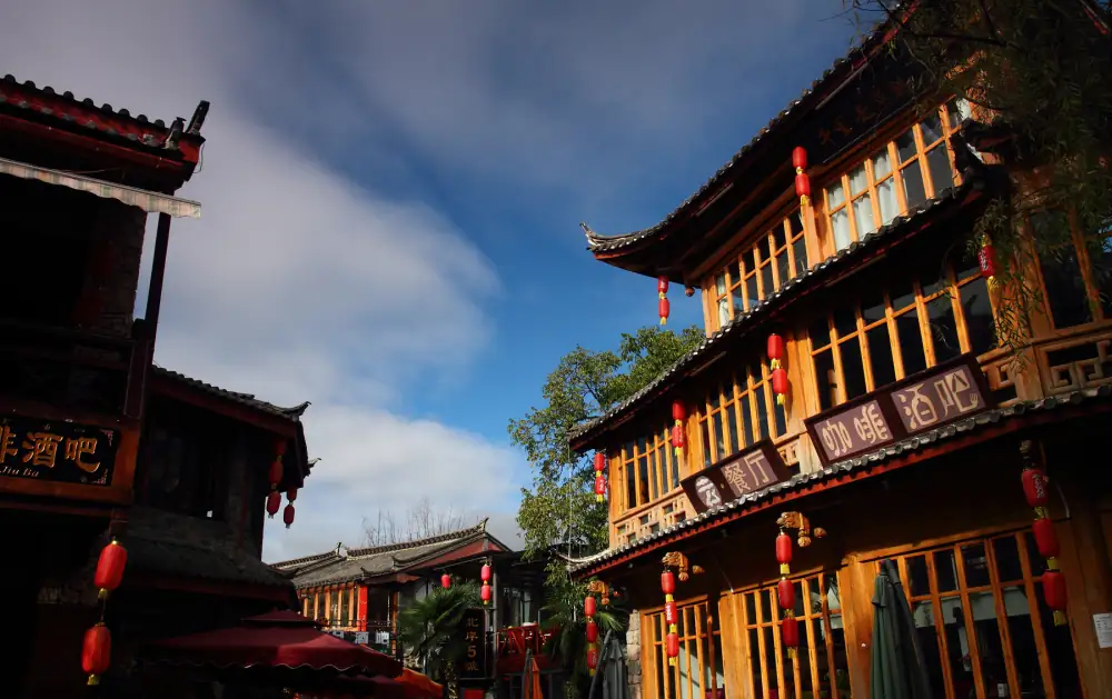 Shuhe Old Town Scenery, Yunnan, Lijiang