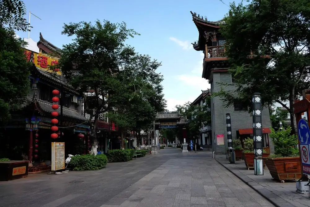 Chuxiongyiren Old Town Landscape, Yunnan