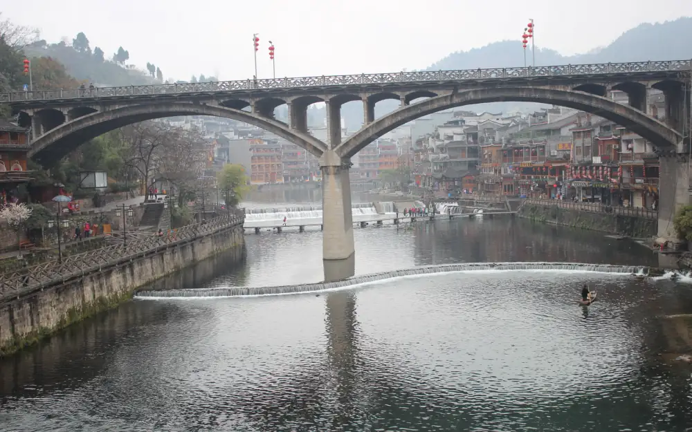 Ancient Town Landscape Scenery, Fenghuang