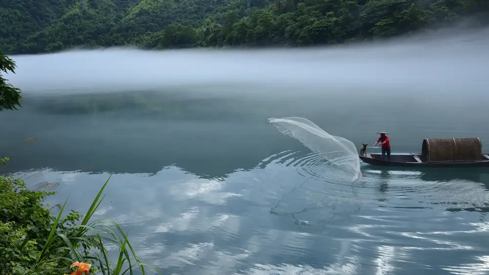 Chenzhouzixingxiaodong River Scenery, Hunan