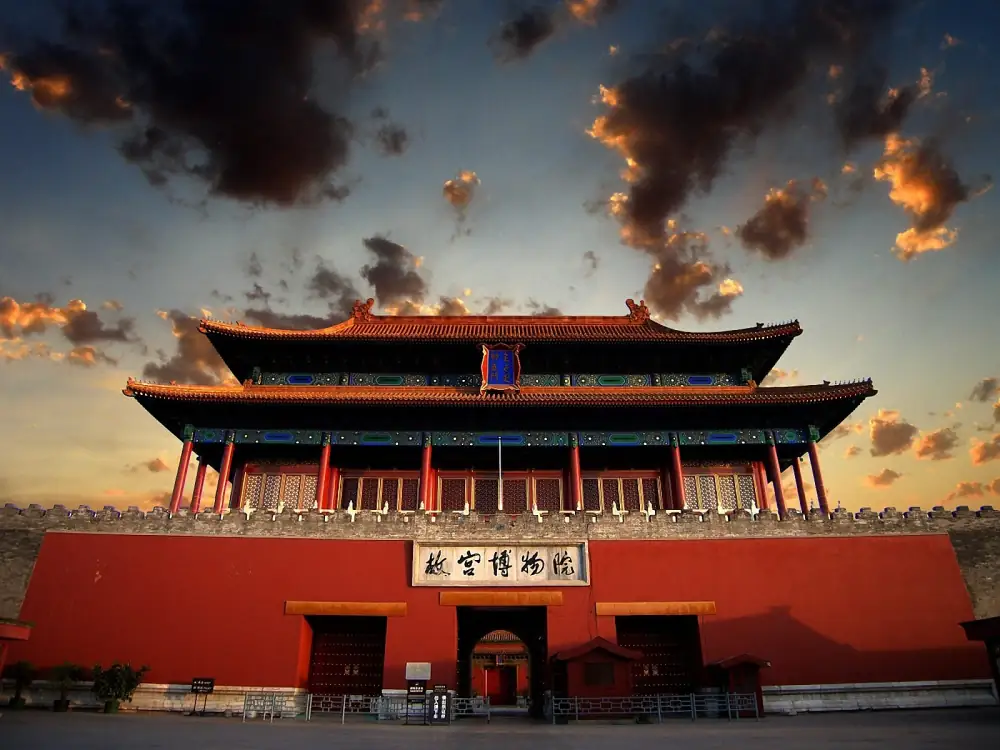 Forbidden City Scenery, Beijing