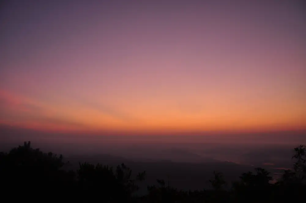 Tailao Mountain Scenery, Fujian