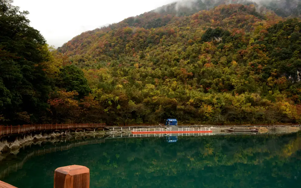 Wenxian Heavenly Lake Guojiasenlin Park, Gansu