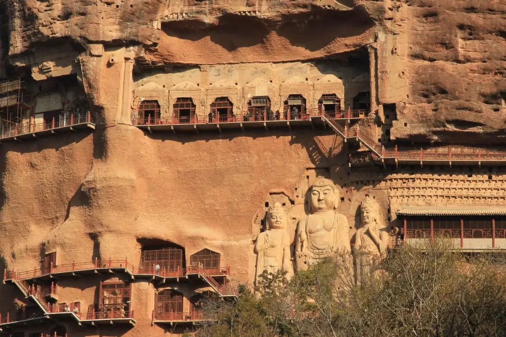 Maijishan Grottoes, Gansu