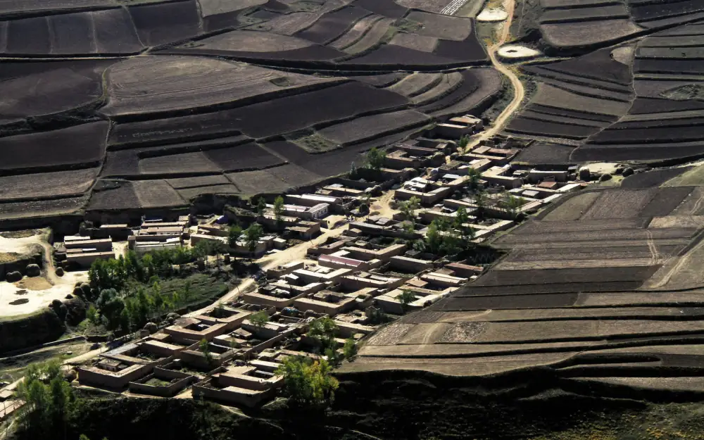 Baita Mountain Scenery, Gansu, Lanzhou