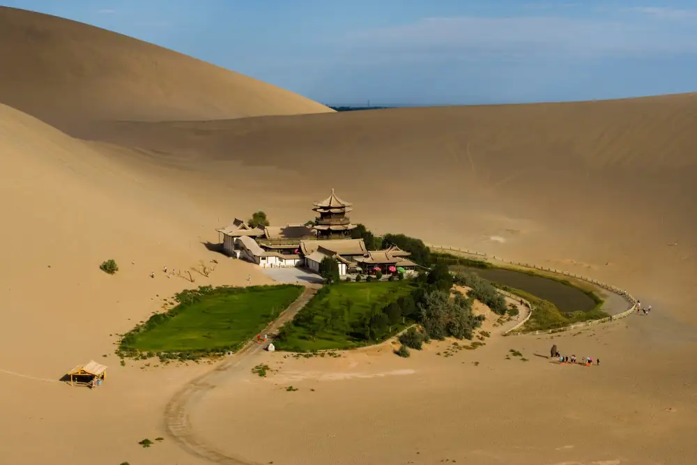 Singing Sand Dunes, Gansu, Dunhuang