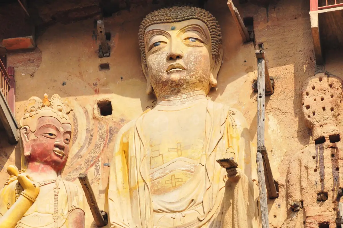 Maijishan Grottoes Gansu: China's Most Dramatic Buddhist Cliff Sculptures