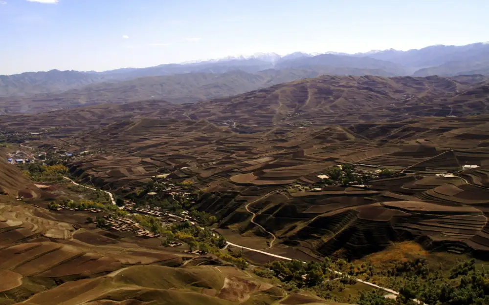 Baita Mountain Scenery, Gansu, Lanzhou