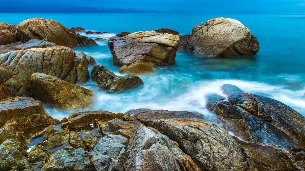 Beizaijiao Beach Landscape, Guangdong, Shenzhen