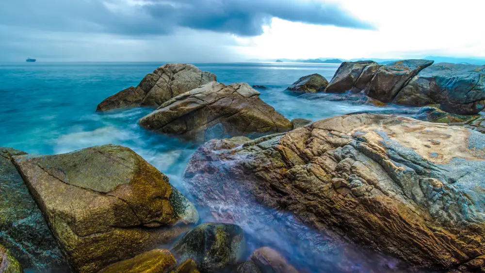 Beizaijiao Beach Landscape, Guangdong, Shenzhen