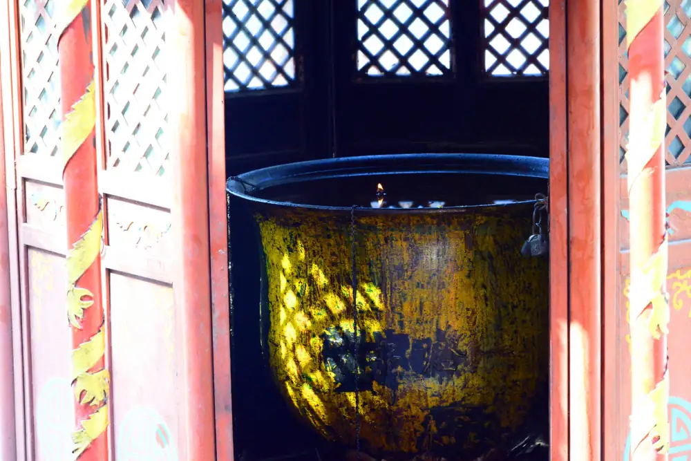Guangren Temple Scenery, Shaanxi, Xi'an