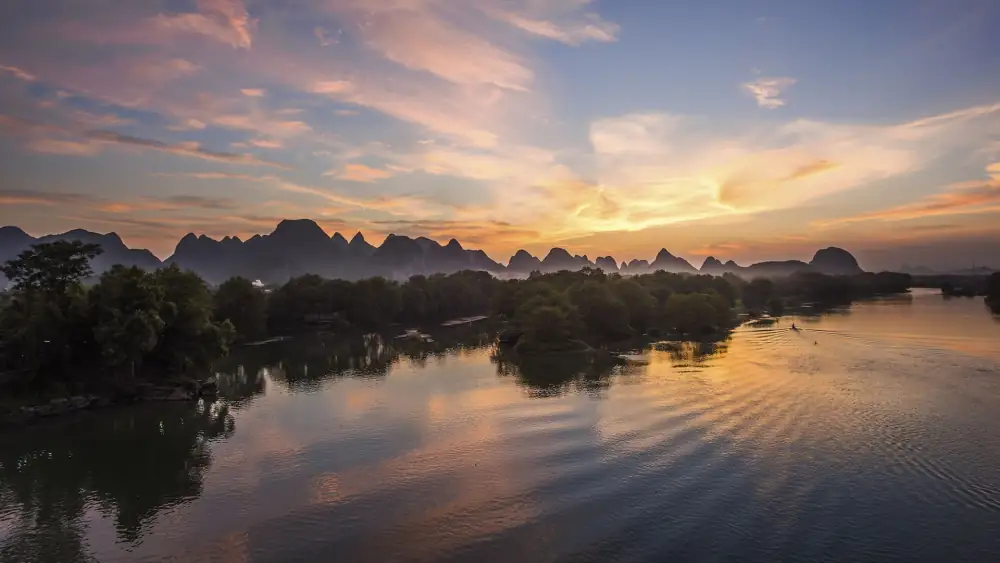 Li River Lvyou Landscape, Guangxi, Guilin