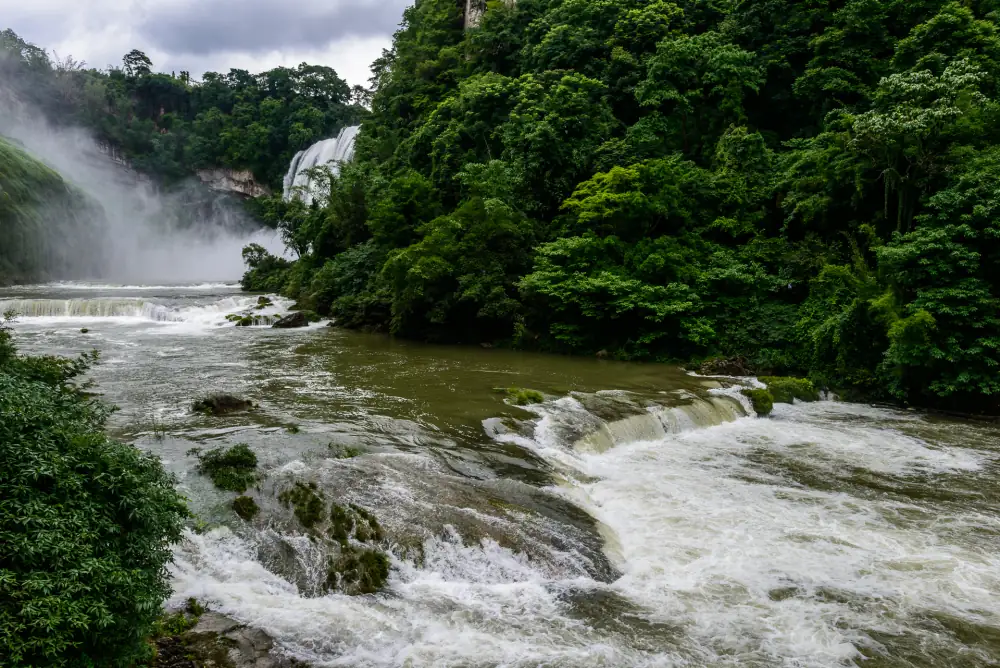Waterfall Scenery, Huangguoshu, Guizhou