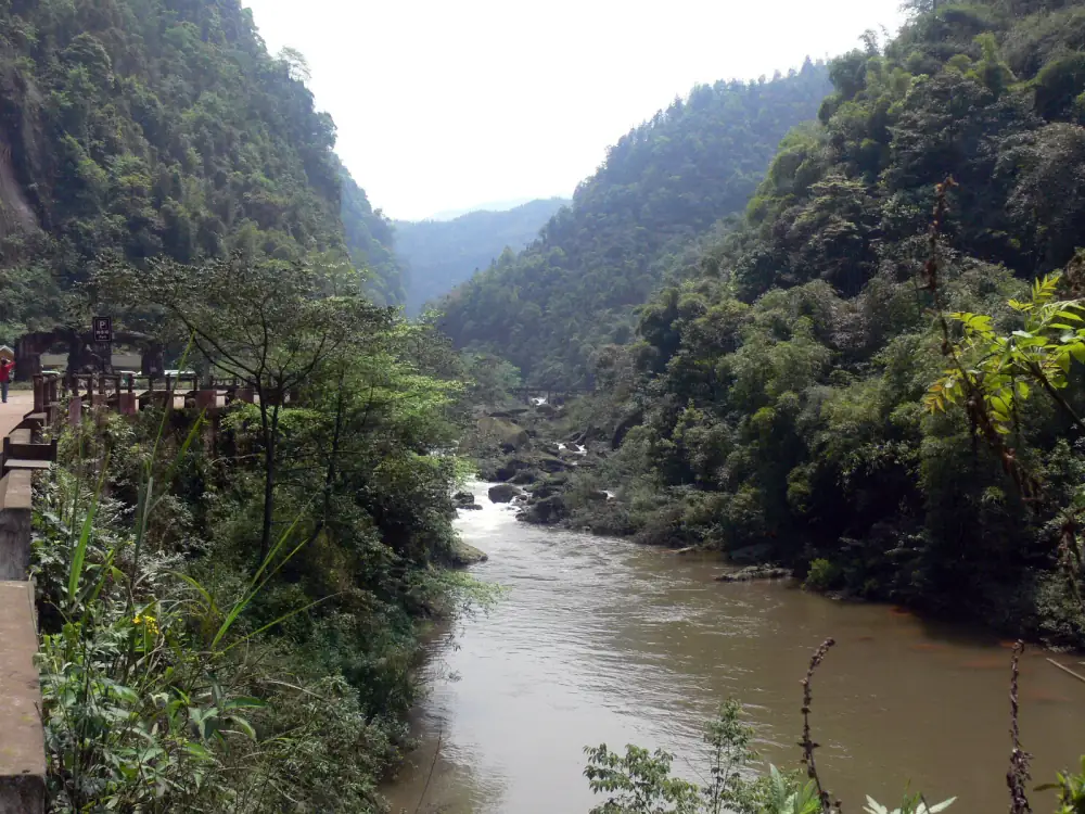 Chishuida Waterfall Scenery, Guizhou