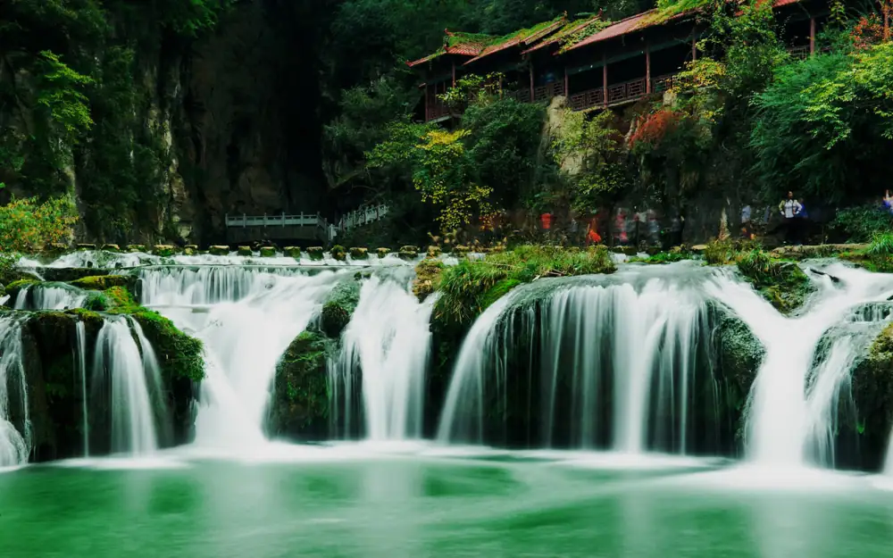Tianhetan Waterfall Scenery, Guizhou