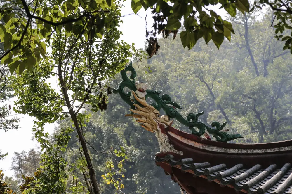 Qianlinghongfu Temple Scenery, Guizhou