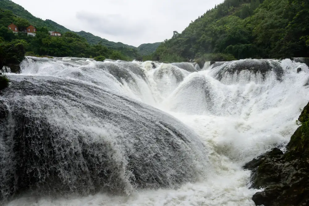 Waterfall Scenery, Huangguoshu, Guizhou