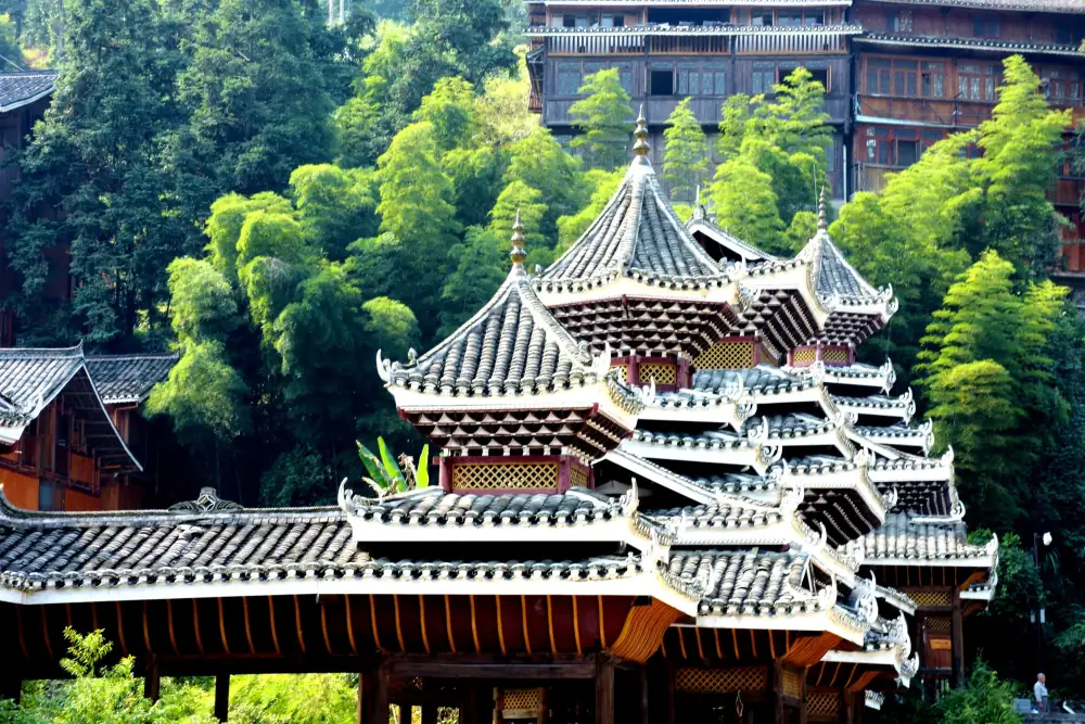 Zhaoxing Dong Village Scenery, Guizhou