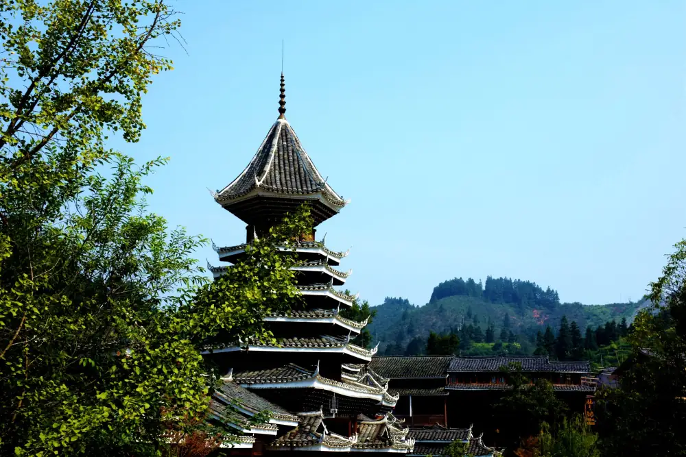 Zhaoxing Dong Village Scenery, Guizhou