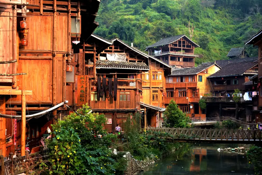 Zhaoxing Dong Village Scenery, Guizhou