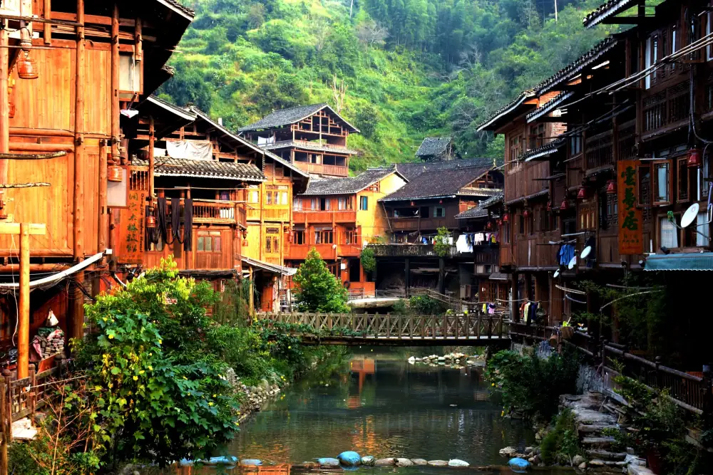 Zhaoxing Dong Village Scenery, Guizhou