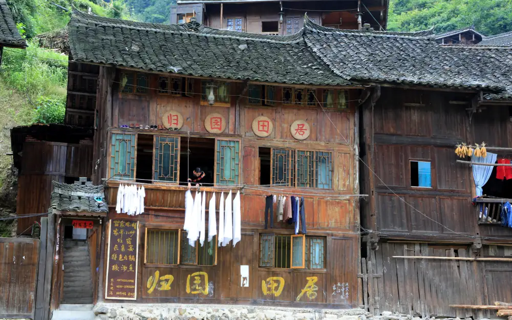Xijiang Miao Village Landscape, Guizhou