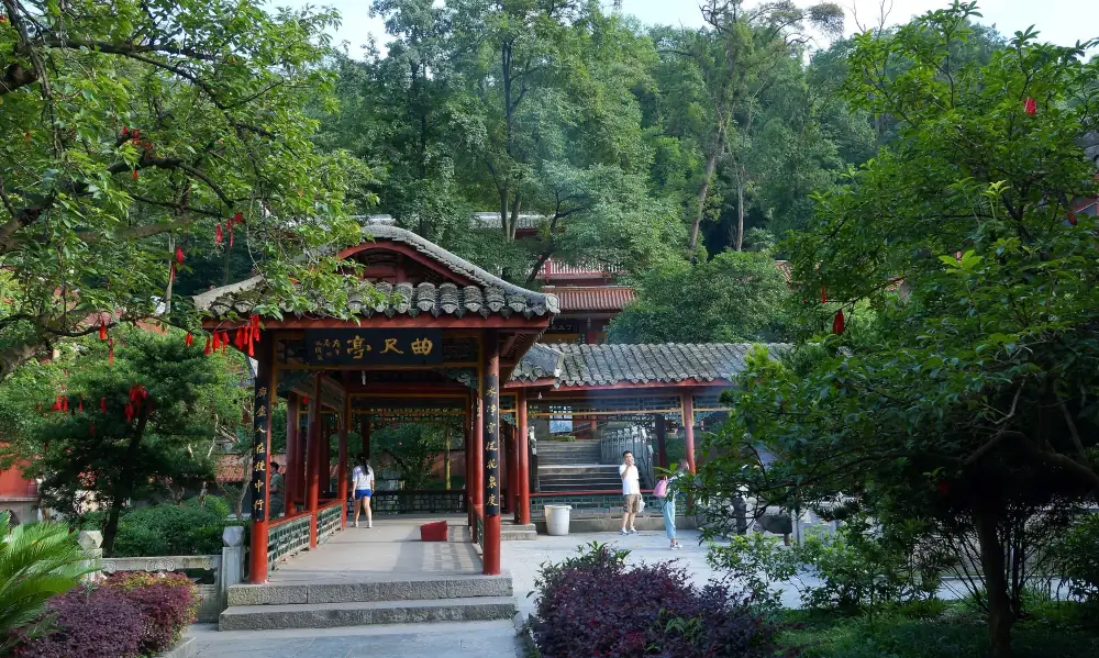 Qianlinghongfu Temple Scenery, Guizhou