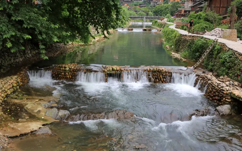 Xijiang Miao Village Landscape, Guizhou