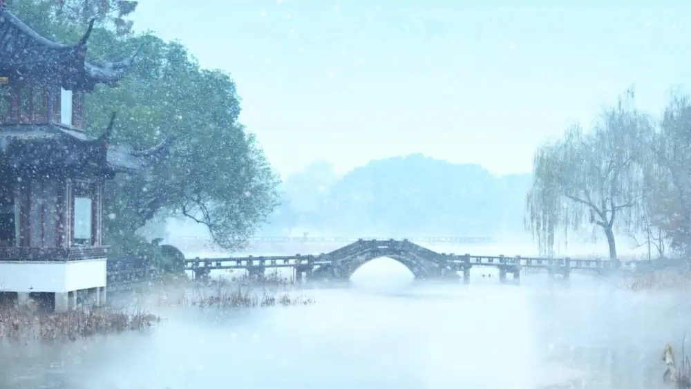 West Lake Xuehuafenfei Scenery, Hangzhou