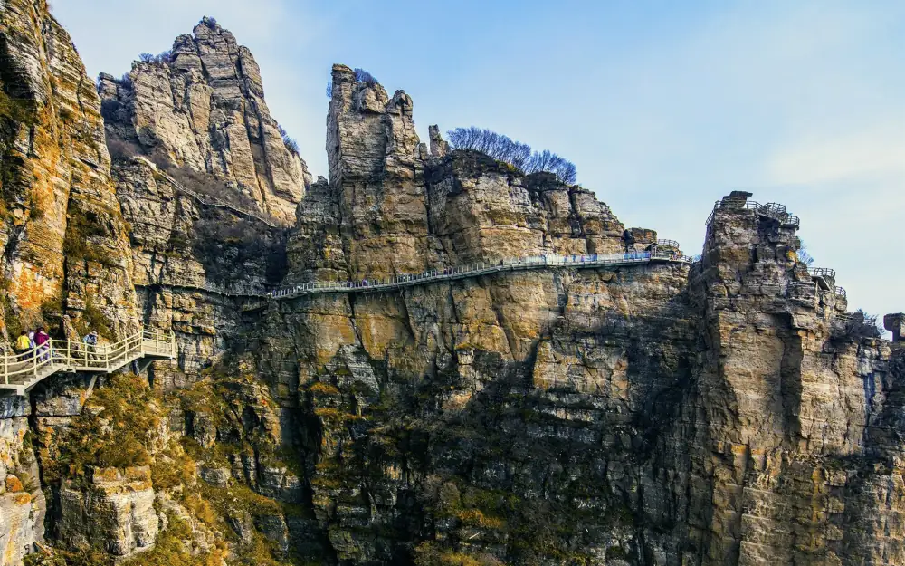 Baishi Mountain Scenery, Hebei