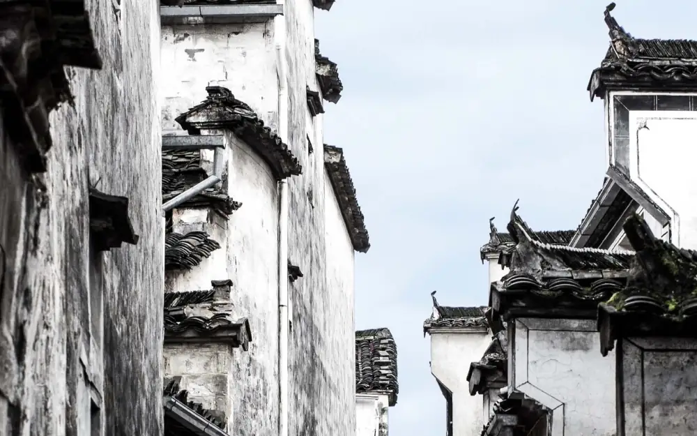 Huizhou Ancient Town Winter, Anhui