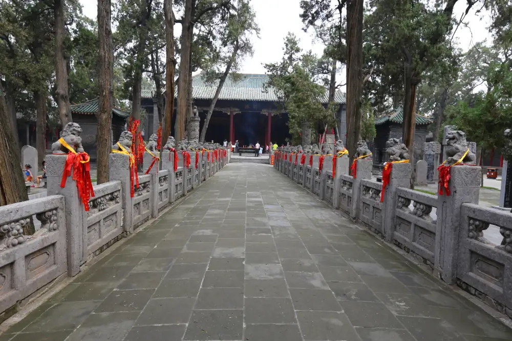 Guanlin Temple Scenery, Henan, Luoyang