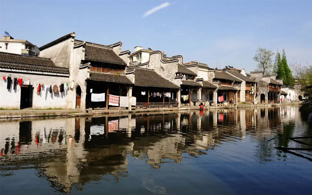 Huzhounanxun Old Town Scenery, Zhejiang