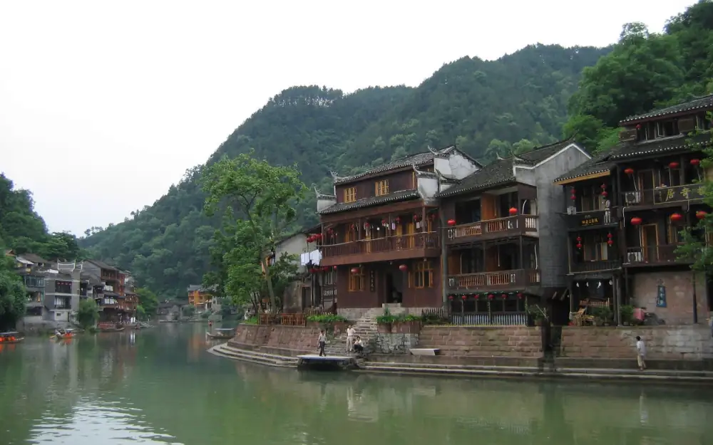 Ancient Town Landscape Scenery, Fenghuang