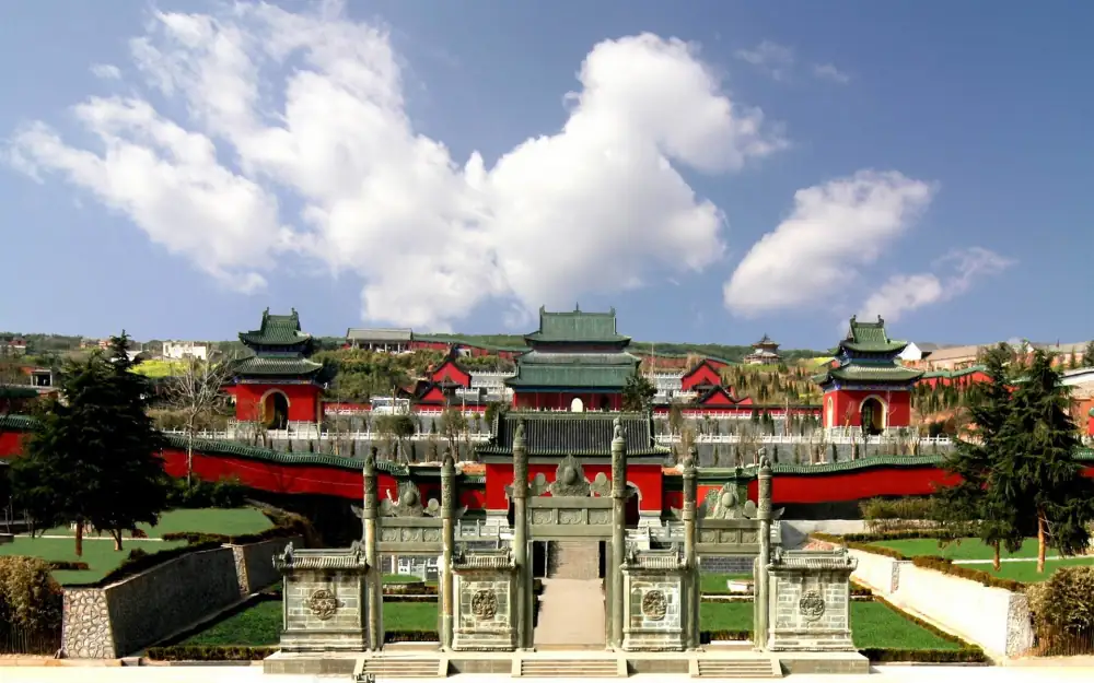 Daojiaoshengdiwudang Mountain Scenery